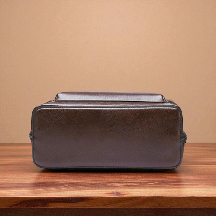 Klassisk dobbeltglidelåslomme ryggsekk - elegant design