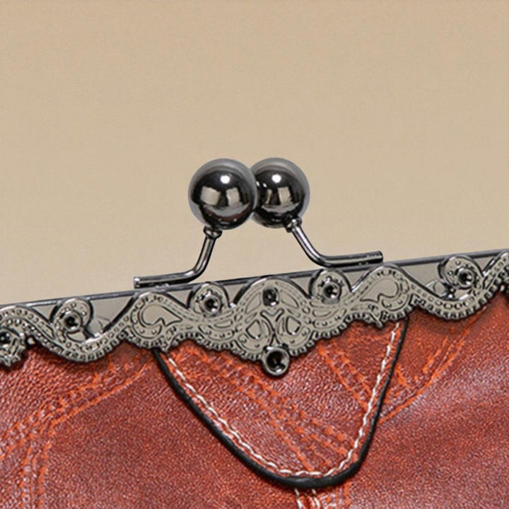 Vintage veske med lås-lukking