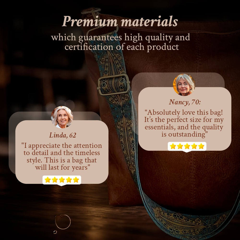 Sjarmerende vintage skinnskulderveske | Tamar's Vintage Charm