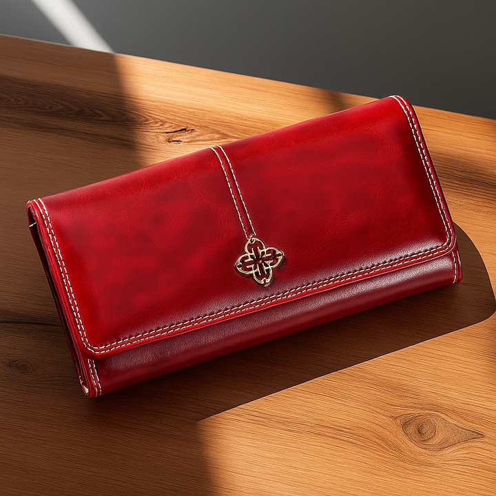 Trendy to-veists lommebok fra Eva