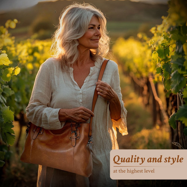 Den elegante sjarmen til Siena | Luksus skulderveske