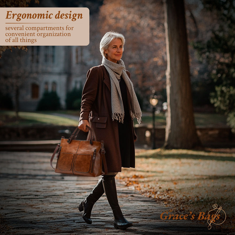 Elegant og tidløs skulderveske | Mayas Tidløse Eleganse