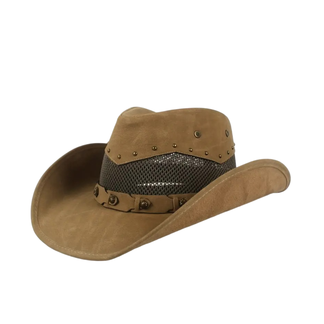 Isidore | Steampunk Skinn Cowboyhatt