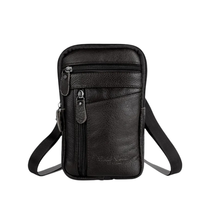 Thorne - Vintage skinn skulderveske