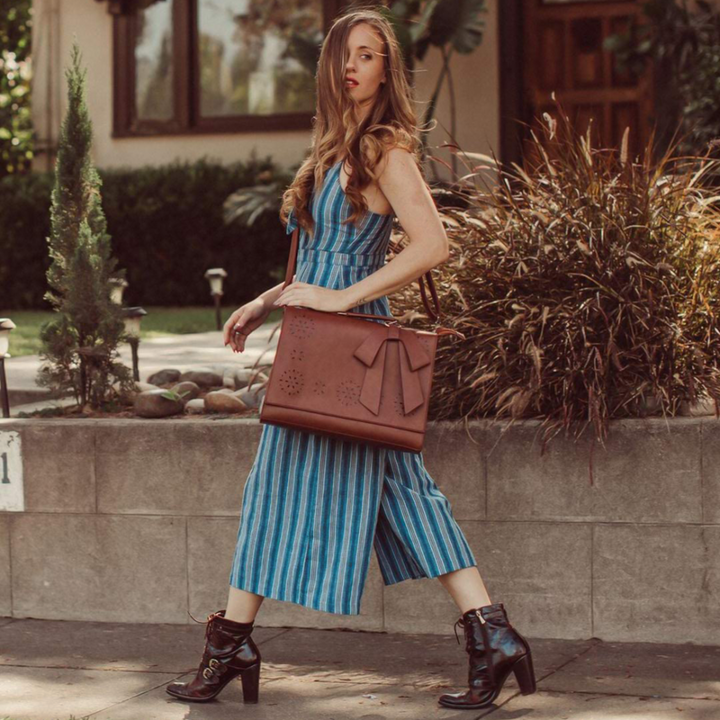 veske med stilig Astrid-dekorasjon