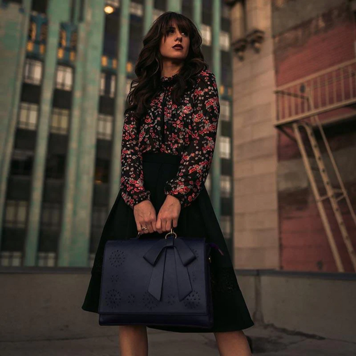 veske med stilig Astrid-dekorasjon